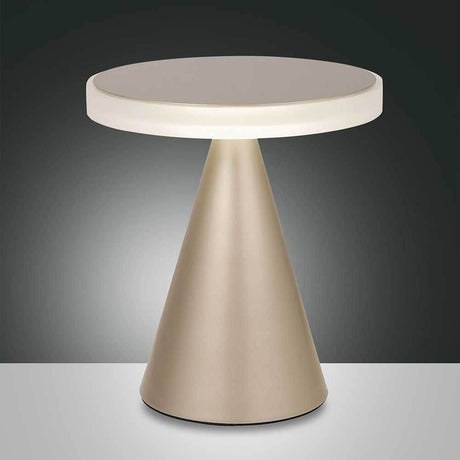 moderne LED-bordlampe Neutra på et moderne bord, minimalistisk og stilfullt utformet.