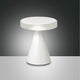 moderne LED Tischleuchte Neutra auf einem modernen Tisch mit minimalistischem Design.