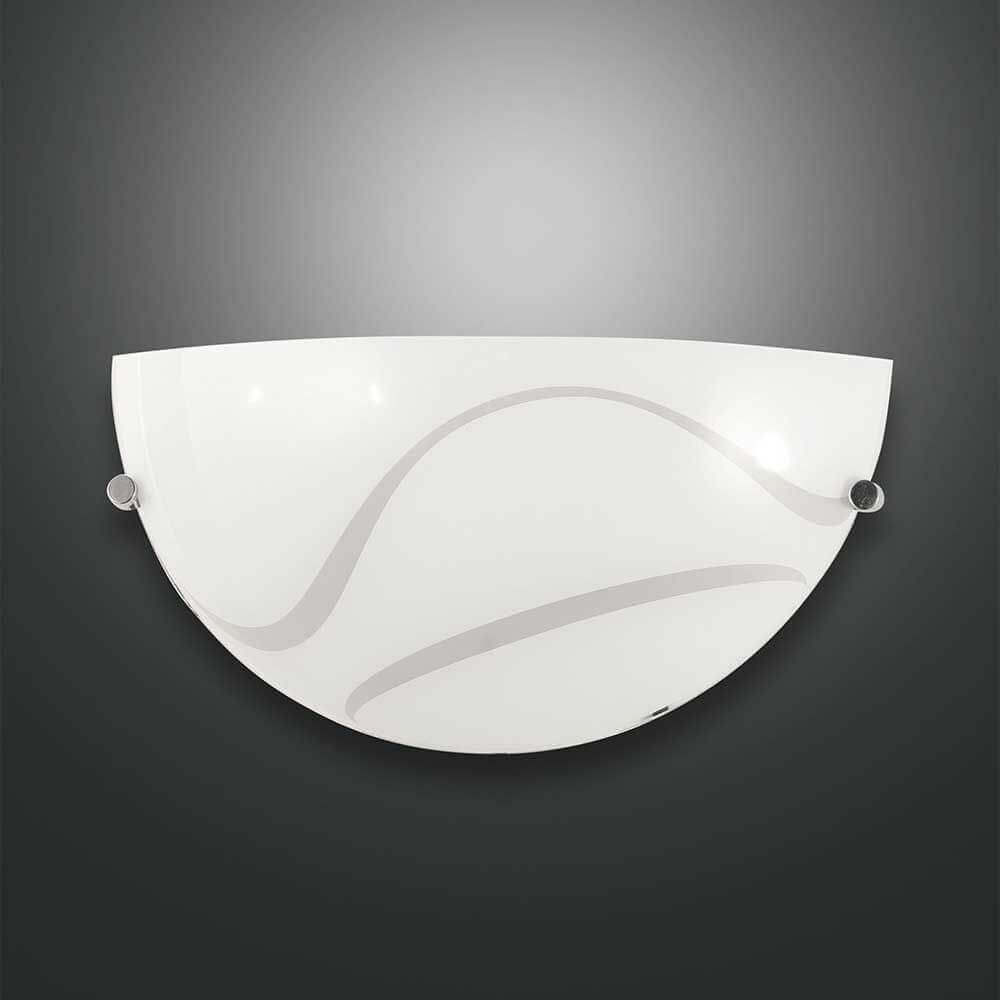 Moderno lampada da parete magma bianco
