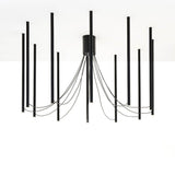 Fabbian Ari Lampe LED suspendue à 12 flammes