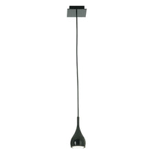 Fabbian Bijou Hängeleuchte Mini GU10 Schwarz moderne Pendelleuchte für Küche, Wohnzimmer, Bar oder Restaurant