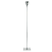 Fabbian Bijou gulvlampe Ø 16 cm i blank krom, eksklusivt design for moderne og klassiske rom.