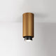 Fabbian Claque LED-Deckenleuchte Medium 23,5cm in goldener Ausführung, ideal für moderne Räume.