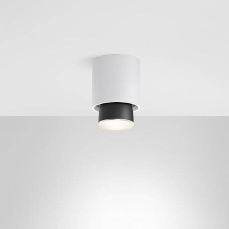 Fabbian Claque LED ceiling light Small 13.5 cm in a modern design for first-class light output.