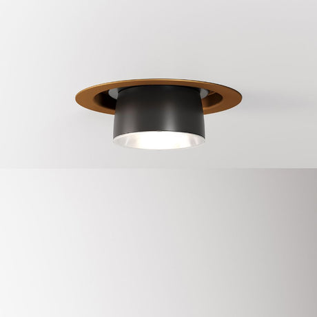Fabbian Claque LED-Einbauleuchte Ø 13cm in modernem Design für verschiedene Umgebungen.