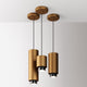Fabbian Claque LED-Pendelleuchte Large 30cm als moderne Deckenlampe aus Aluminium mit LED-Beleuchtung.