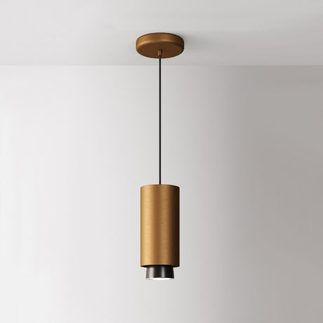 Fabbian Claque LED pendant light Medium 20 cm in a modern design, made of white lacquered aluminum.
