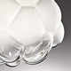 Fabbian Cloudy Deckenleuchte Ø 40cm aus mundgeblasenem Glas mit origineller Form.