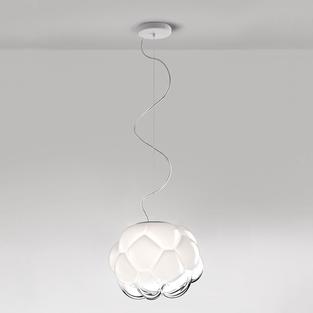Fabbian Cloudy Lampe à suspendre Ø 26cm