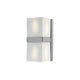 Fabbian Cubetto Wall Lamp 2-Flame