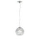Fabbian Diamond&Swirl Pendelleuchte Diamond Ø 18cm in elegantem Design mit Kristall-Diffusor.