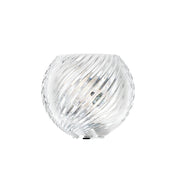 Fabbian Diamond&Swirl Wandleuchte Swirl Ø 22cm