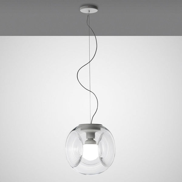 Fabbian Eyes Pendelleuchte Ø 35cm mit mundgeblasenem Glas und elegantem, raffiniertem Design