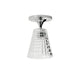 Fabbian Flow Deckenlampe Ø 12cm in klaren Glas mit dekorativem Muster für angenehmes Licht.