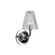 Fabbian Flow Wandleuchte mit elegantem Design und dekorativem Muster für stilvolle Beleuchtung.