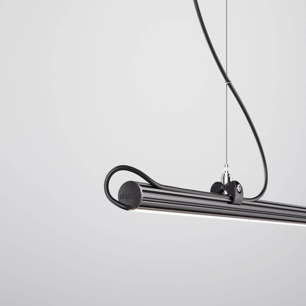 Fabbian Freeline Luce a sospensione LED Media 200cm