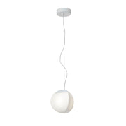 Fabbian frugtbar LED-Pendel mini elegant loftslampe med moderne design i hvid.