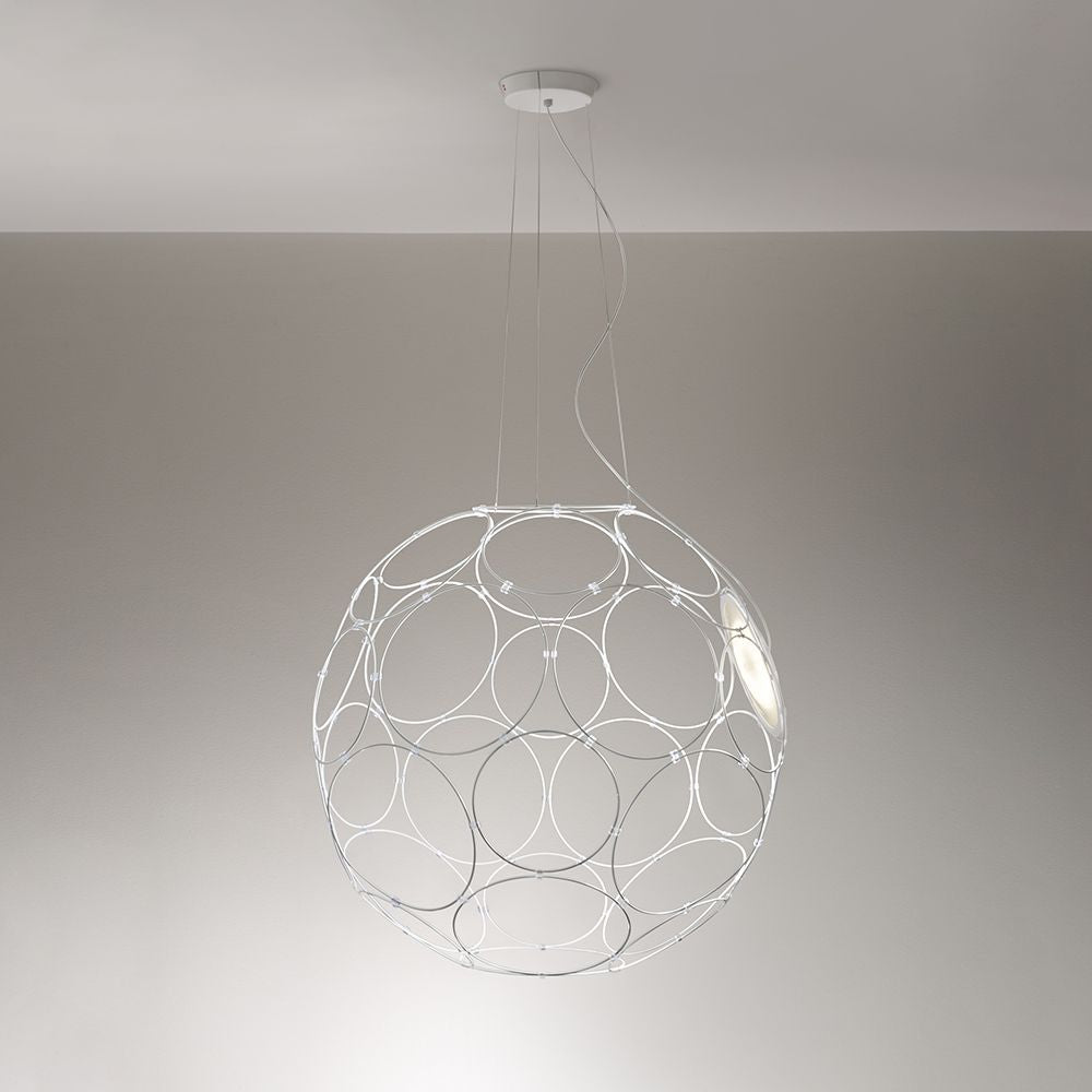 Fabbian Giro LED Lampe à suspendre Ø 67cm