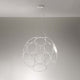 Fabbian Giro LED-Hängeleuchte Ø 67cm in modernem Design, ideal für junge und zeitgenössische Umgebungen.