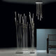 Fabbian Giunco LED-Stehleuchte Piantana 7-flammig in elegantem Design mit flexiblen Diffusoren.