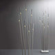 Fabbian Giunco LED-Stehleuchte Piantana 7-flammig mit elegantem Design und flexiblen Diffusoren.