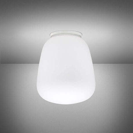 Fabbian Lumi ceiling light Baka Ø 33cm with an elegant shape and glare-free, diffuse light.