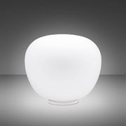 Fabbian Lumi table lamp Mochi Large in classic design, ideal for bedrooms and living rooms.