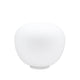 Fabbian Lumi Tischleuchte Mochi Large, elegante weiße Tischlampe mit klassischer Form für jeden Raum.