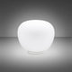 Fabbian Lumi Tischleuchte Mochi Medium in klassischem, schlichtem Design, ideal für Schlafzimmer und Wohnzimmer.