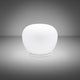 Fabbian Lumi Tischleuchte Mochi Small in weißem, klassischem Design und sanftem Licht, perfekt für jeden Raum.