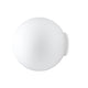 Fabbian Lumi Wandlampe Sfera Ø 20cm – runde, weiße Wand- und Deckenleuchte für warmes Licht im Badezimmer und Flur.