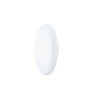 Fabbian Lumi Wandleuchte White Large – elegante Wand- und Deckenleuchte aus weißem Glas mit klassischem Design.