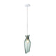 Fabbian Malvasia Hängeleuchte Ø 15cm in elegantem Design mit transparenter Glasschale, ideal für modernes Interieur.