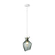 Fabbian Malvasia Hängeleuchte Ø 20cm in modernem, eleganten Design mit schimmerndem Glas.
