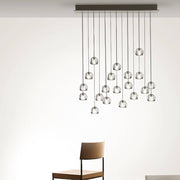 Fabbian Multipot LED-ripuston lamppu beluga 20-limainen kulma