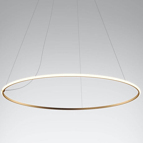 Fabbian Olympic LED-Hängeleuchte Ø 138,7cm mit modernem, schlichten Design und LED-Diffusor.