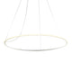 Fabbian Olympic LED-Hängeleuchte Ø 138,7cm mit modernem Design und diffusen LED-Licht