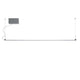 Fabbian Pivot LED-Hängeleuchte 52W 230V minimalistische Pendelleuchte für Arbeitsplatz und Zuhause