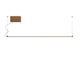 Fabbian Pivot LED-Hängeleuchte 52W 230V mit minimalistischem Design und rotierbarer Struktur.