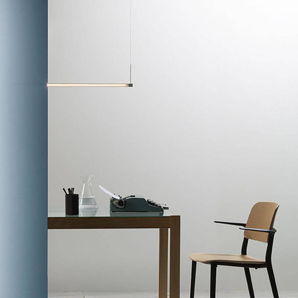 Fabbian Pivot LED-Hängeleuchte 70W 230V für Arbeitsplatz, Esstisch und Kücheninsel, minimalistisch und drehbar