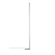 Fabbian Pivot LED-Stehlampe 205cm 230V in Weiß, moderne Stehleuchte mit schlankem Design und beweglichem Leuchtenkopf