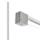 Fabbian Pivot LED-Wandleuchte in Aluminium, drehbar zur Lichtausrichtung, erhältlich in Weiß, Dunkel und Hellgrau.