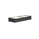 Fabbian Quarter Applique murale LED rectangulaire à 2 flammes