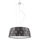 Fabbian Roofer Hängelampe Palf Medium in elegantem Grau, ideal für Küche und Esszimmer.