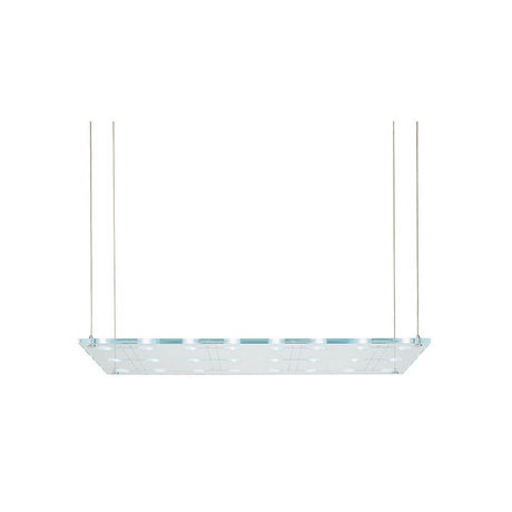 Fabbian Sospesa pendant light, 24-light, with halogen and LED lamps, elegant and modern.