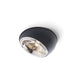 Fabbian Tools Einbauleuchte Ø 14cm in Schwarz mit Halogenlampen und einstellbarem Diffusor für präzises Licht.
