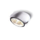 Fabbian Tools Einbauleuchte Ø 9cm GU10 in glänzendem Chrom mit Halogenlampe und einstellbarem Diffusor.