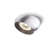 Fabbian Tools Einbauleuchte Ø 9cm GU5,3 in chrom mit einstellbarem Diffusor für präzises Licht.