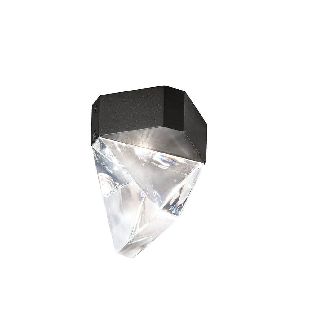 Fabbian Tripla LED-Deckenlampe mit kristallinem Design für beeindruckende Lichteffekte.