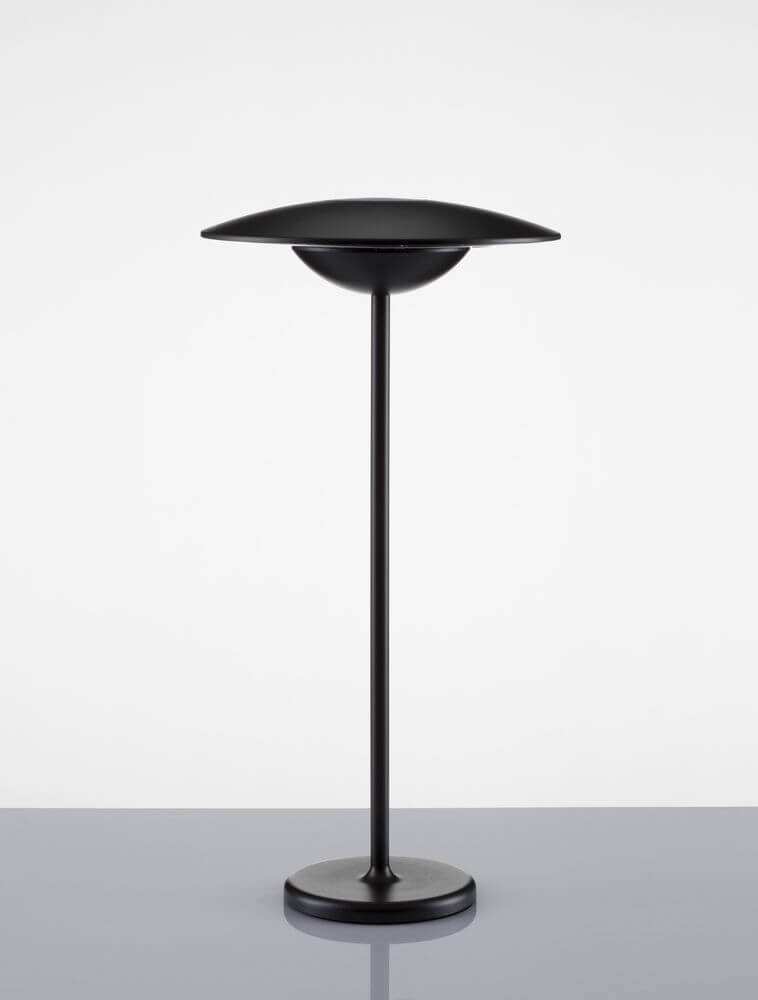 Fabio LED Außentischleuchte 3000K Schwarz IP54 | Elegante Tischleuchte aus Aluminium mit Acryl-Diffusor.